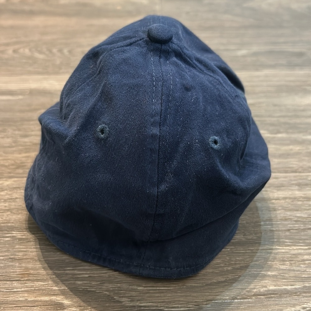 Vintage Breckenridge Ski Snowboard School Cap Baseball Hat Navy Blue Colorado - Picture 4 of 9
